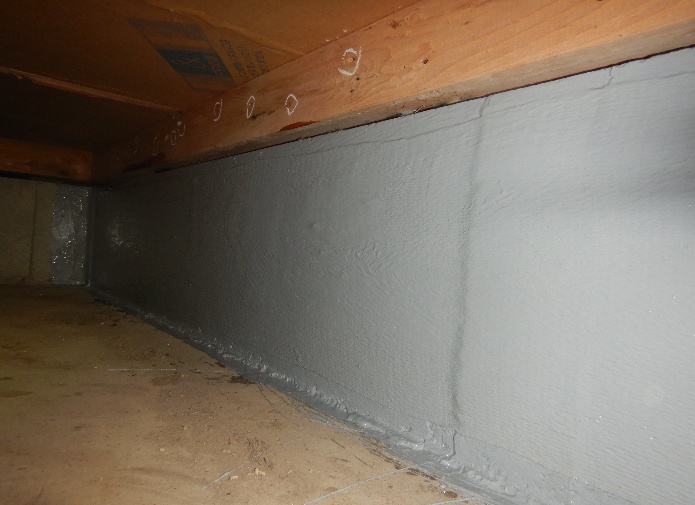 ダイニング下基礎コンクリート補強